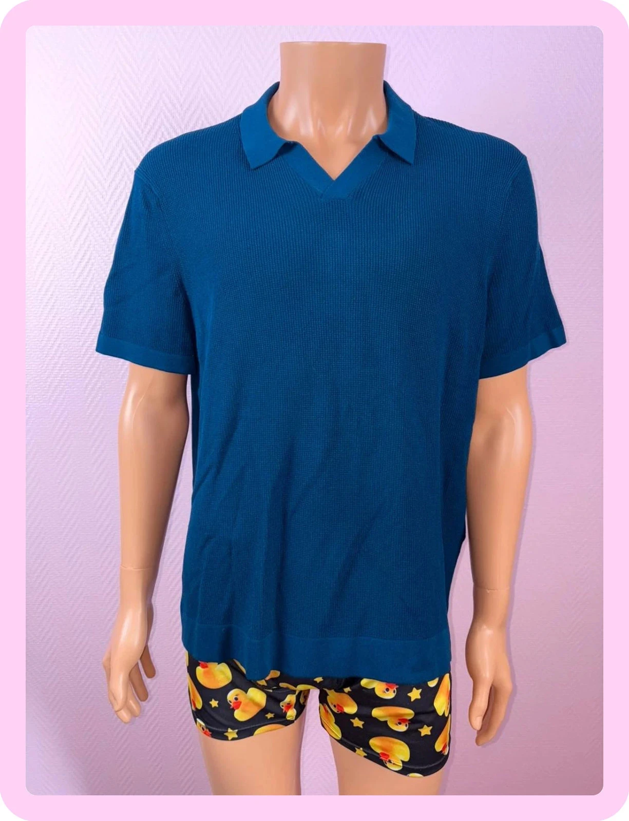 Men's celio polo clean rarely worn size l – photo 2